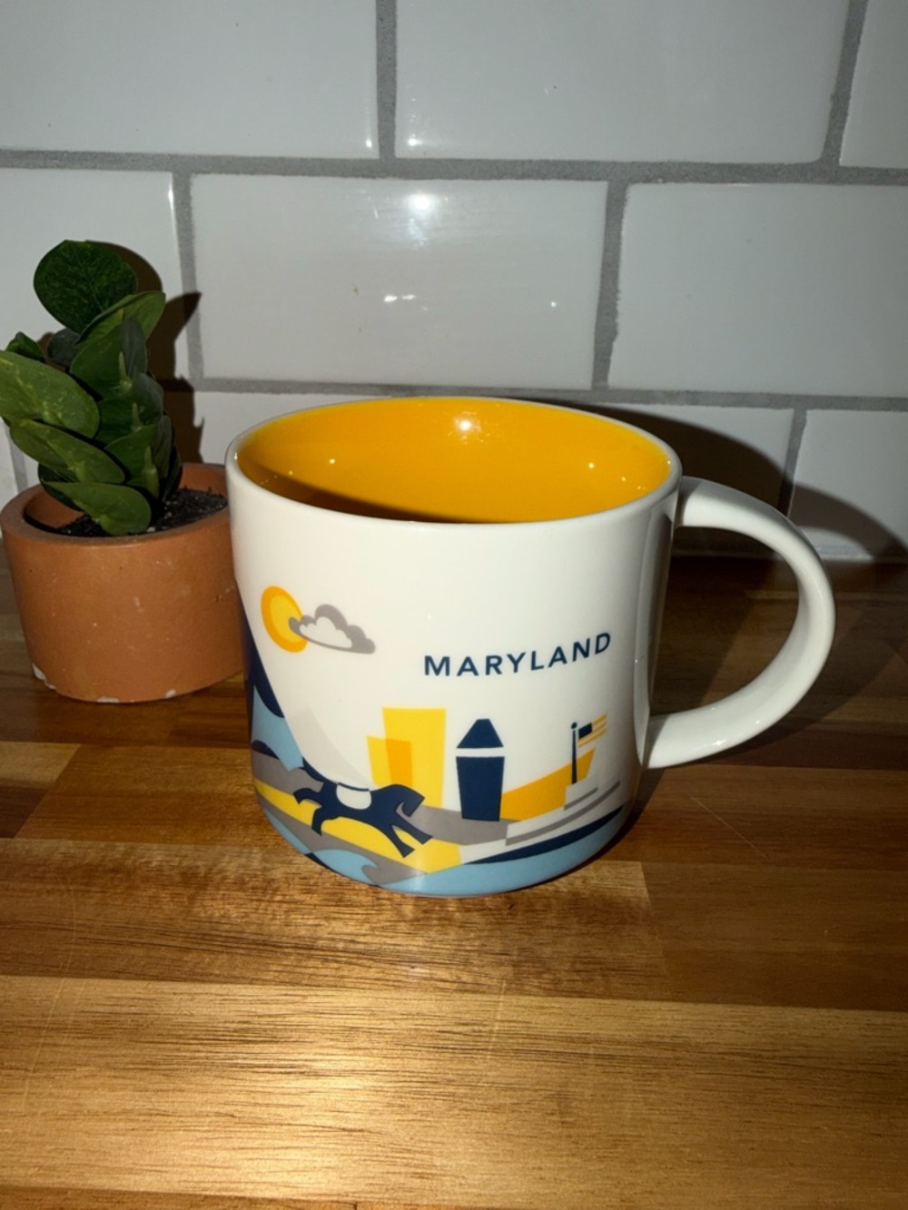Maryland STARBUCKS Mug You Are Here Collection, 2016, 14 fl.oz.